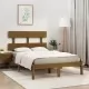 Рамка за легло меденокафява дърво 120x190 см 4FT Small Double