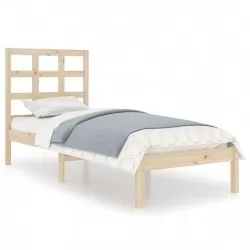 Рамка за легло, дърво масив, 90х200 см