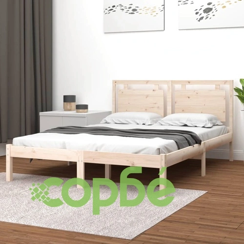 Рамка за легло, дърво масив, 160х200 см ➤ топ цена ➤ sorbe.bg