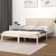 Рамка за легло, дърво масив, 200x200 см