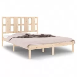 Рамка за легло, бор масив, 140х200 см