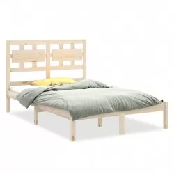 Рамка за легло, дърво масив, 150x200 см, 5FT King Size