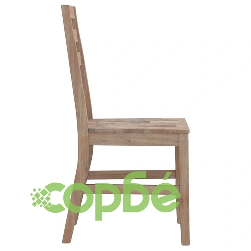 Tрапезен комплект от 5 части, акациево дърво масив ➤ топ цена ➤ sorbe.bg