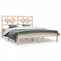 Рамка за легло, бор масив, 200x200 см