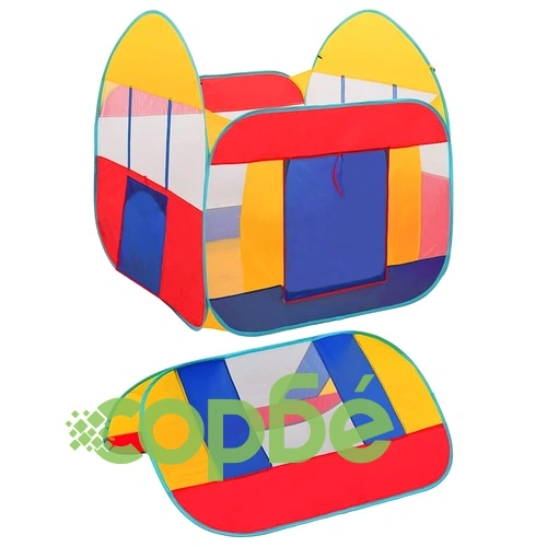 Палатка за игра с 550 топки 123x120x126 см ➤ топ цена ➤ sorbe.bg