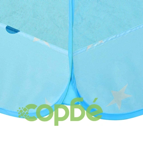 Детска палатка за игра с 250 топки, синя, 102x102x82 см ➤ топ цена ➤ sorbe.bg