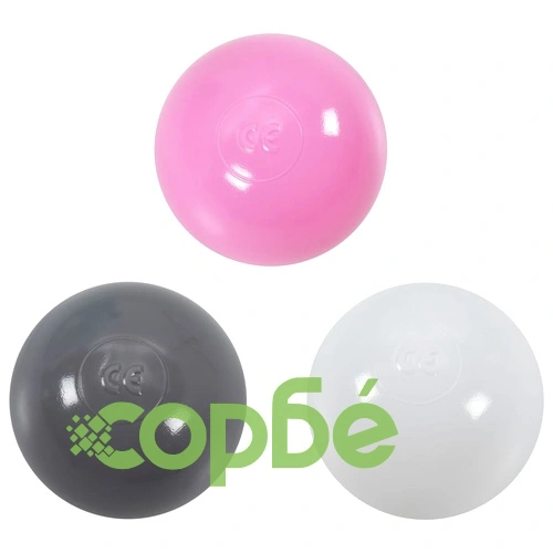 Детски тунел за игра с 250 топки, зелен, 175 см, полиестер ➤ топ цена ➤ sorbe.bg