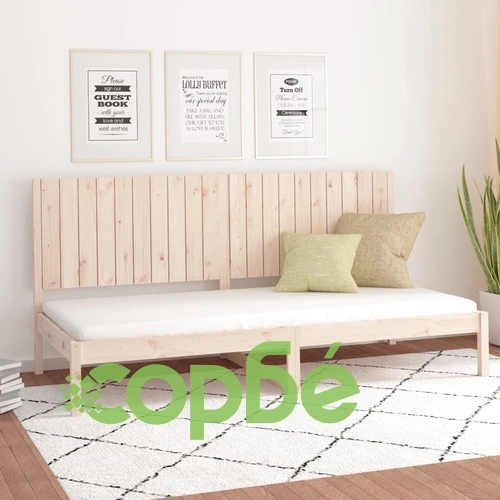 Дневно легло без матрак, 90x200 см, борово дърво масив ➤ топ цена ➤ sorbe.bg