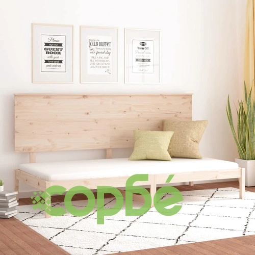 Дневно легло без матрак, 90x200 см, борово дърво масив ➤ топ цена ➤ sorbe.bg