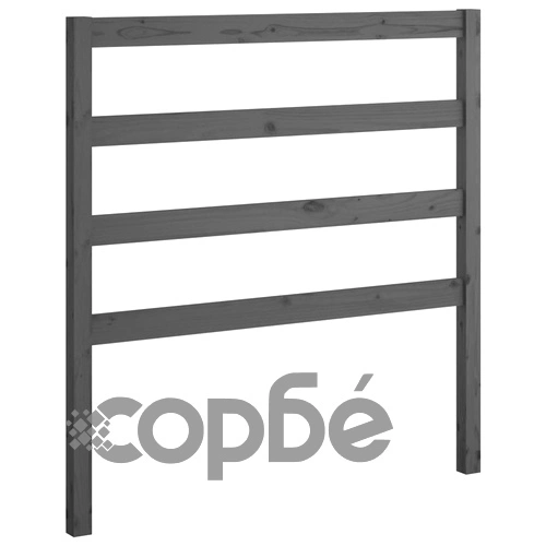 Разтегателно дневно легло, без матрак, сиво, 2x(90x200) см ➤ топ цена ➤ sorbe.bg