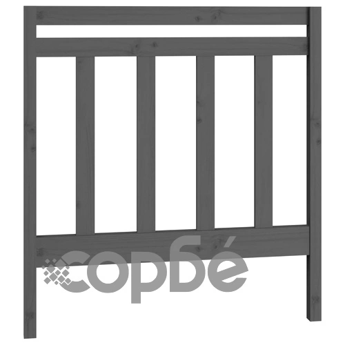 Разтегателно дневно легло, без матрак, сиво, 2x(90x200) см ➤ топ цена ➤ sorbe.bg