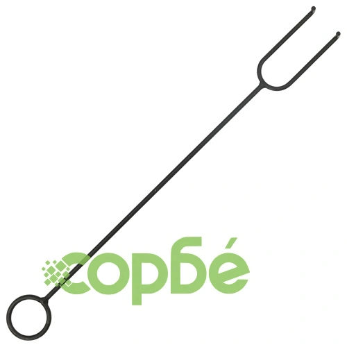 Преносимо огнище с ръжен, 49 см, стомана ➤ топ цена ➤ sorbe.bg