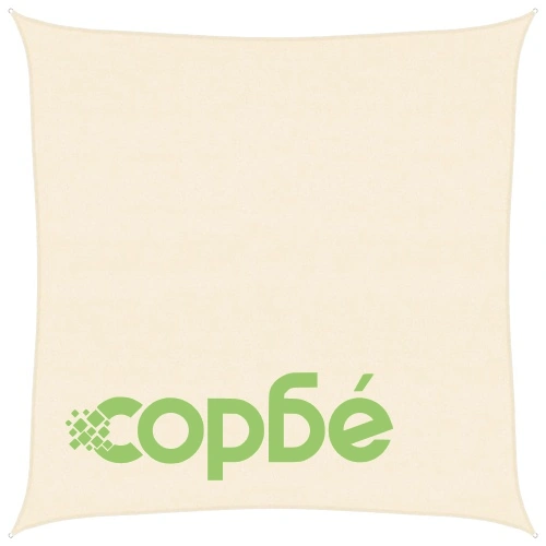 Платно-сенник, 160 г/м², кремаво, 4x4 м, HDPE ➤ топ цена ➤ sorbe.bg