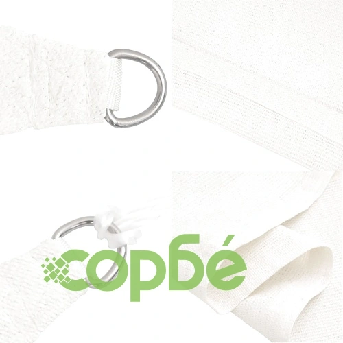 Платно-сенник, 160 г/м², бяло, 4x7 м, HDPE ➤ топ цена ➤ sorbe.bg