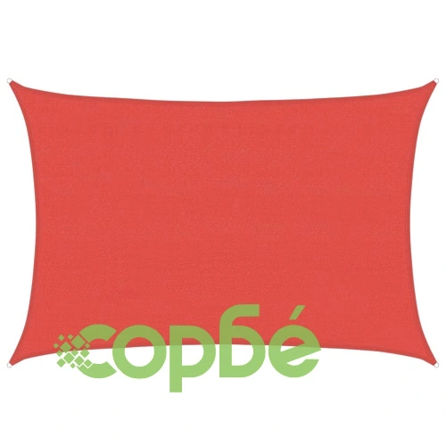Платно-сенник, 160 г/м², теракота, 4x6 м, HDPE ➤ топ цена ➤ sorbe.bg
