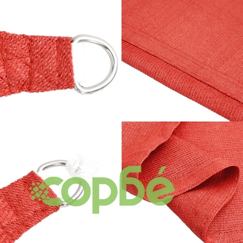 Платно-сенник, 160 г/м², теракота, 4x6 м, HDPE ➤ топ цена ➤ sorbe.bg