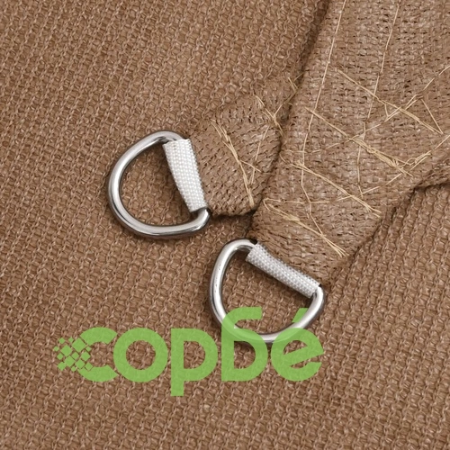 Платно-сенник, 160 г/м², таупе, 4x5 м, HDPE ➤ топ цена ➤ sorbe.bg