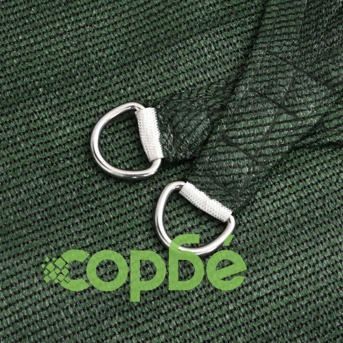 Платно-сенник, 160 г/м², тъмнозелено, 6x6 м, HDPE ➤ топ цена ➤ sorbe.bg