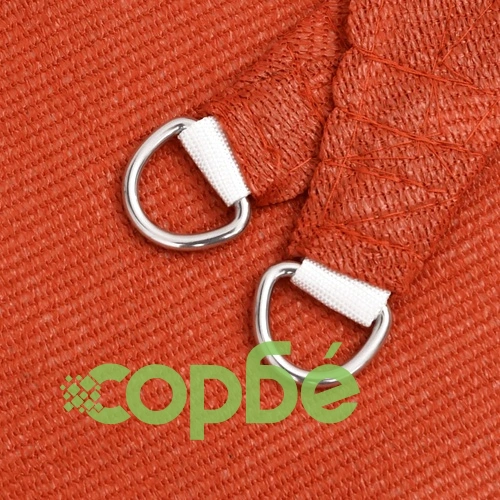 Платно-сенник, 160 г/м², оранжево, 2,5x2,5 м, HDPE ➤ топ цена ➤ sorbe.bg