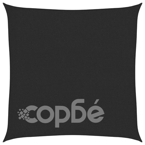 Платно-сенник, 160 г/м², черно, 2,5x2,5 м, HDPE ➤ топ цена ➤ sorbe.bg