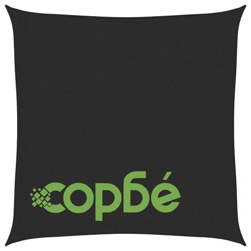 Платно-сенник, 160 г/м², черно, 3x3 м, HDPE ➤ топ цена ➤ sorbe.bg