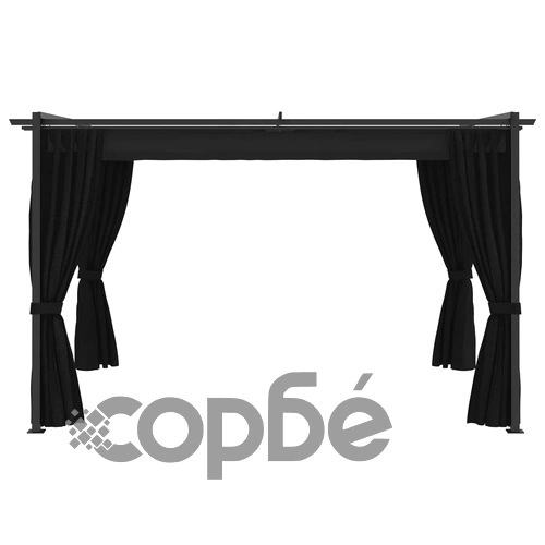 Шатра, 4x3 м, Антрацит ➤ топ цена ➤ sorbe.bg