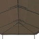 Шатра, 600x298x270 см, таупе, 180 г/м²
