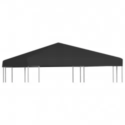Покрив за шатра, 270 г/кв.м., 3x3 м, черен