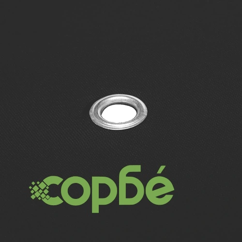 Покрив за шатра, 270 г/м², 4x3 м, черен ➤ топ цена ➤ sorbe.bg