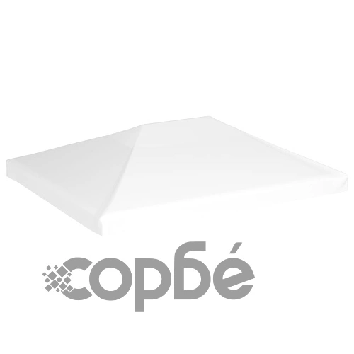 Покрив за шатра, 270 г/м², 4x3 м, бял ➤ топ цена ➤ sorbe.bg