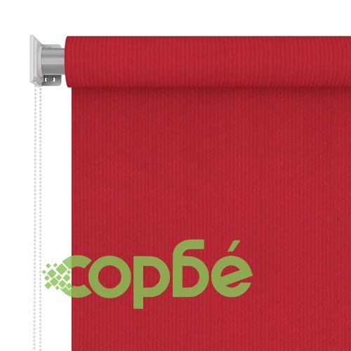 Външна роло щора, 60x230 см, червена, HDPE ➤ топ цена ➤ sorbe.bg