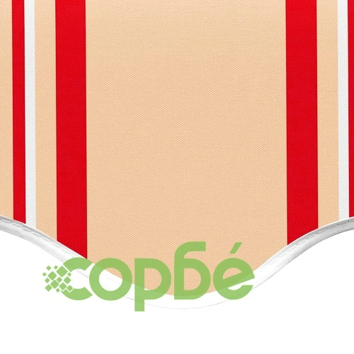 Резервно платнище за тенти, жълто и оранжево, 3х2,5 м ➤ топ цена ➤ sorbe.bg