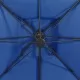 Градински чадър чупещо рамо двоен покрив 300x300 см морскосин