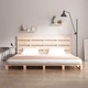 Рамка за легло без матрак, 150x200 см, масивна чамова дървесина
