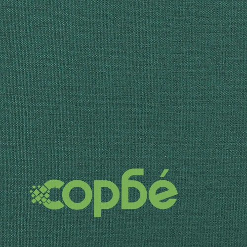 Изправящ стол, тъмнозелен, текстил ➤ топ цена ➤ sorbe.bg