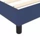 Боксспринг рамка за легло синя 90x190 см плат