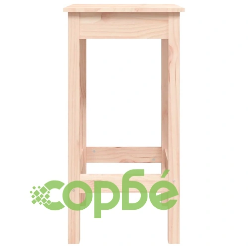 Бар комплект от 3 части, масивна борова дървесина ➤ топ цена ➤ sorbe.bg