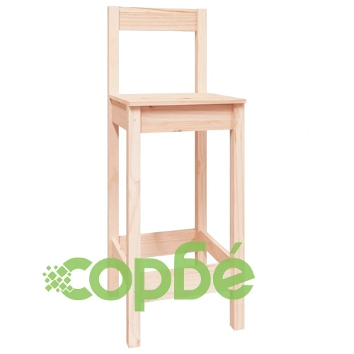 Бар комплект от 5 части, масивна борова дървесина ➤ топ цена ➤ sorbe.bg