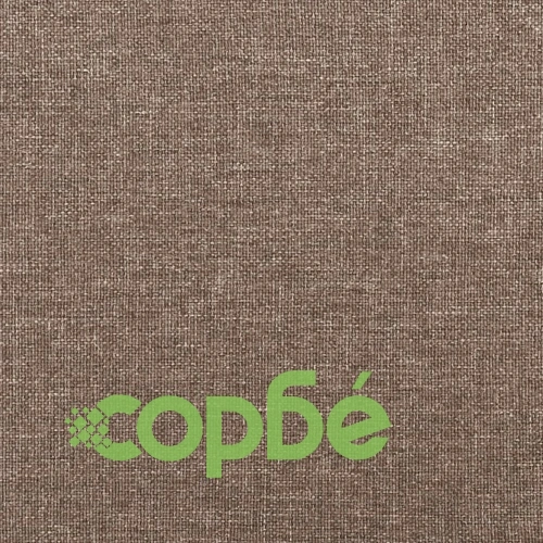 Рамка за легло с табла, таупе, 90x190 см, плат ➤ топ цена ➤ sorbe.bg