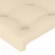Рамка за легло с табла, кремава, 90x190 см плат