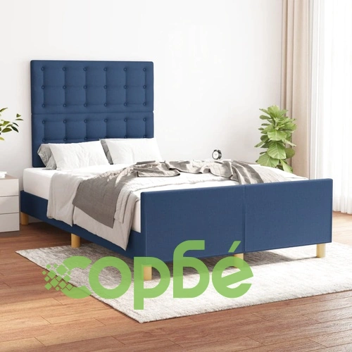 Рамка за легло без матрак Blue 120x200cm Fabric ➤ топ цена ➤ sorbe.bg