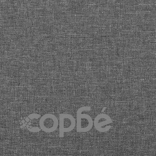 Рамка за легло без матрак, тъмносива, 160x200 см, плат ➤ топ цена ➤ sorbe.bg