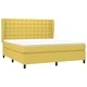 Боксспринг легло с матрак, зелена, 180x200 см, плат