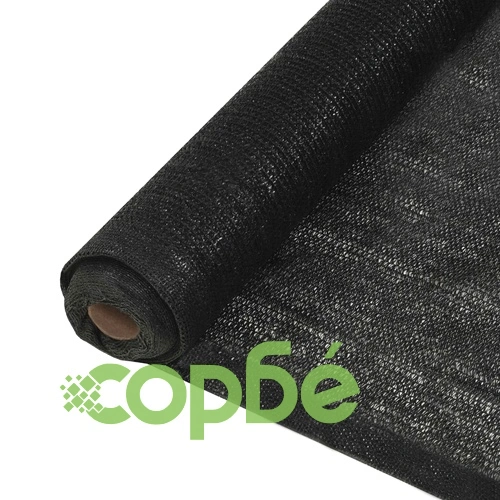 Засенчваща мрежа HDPE 2x10 м черна 150 г/кв.м. ➤ топ цена ➤ sorbe.bg