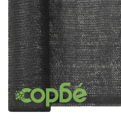Засенчваща мрежа HDPE 2x10 м черна 150 г/кв.м. ➤ топ цена ➤ sorbe.bg