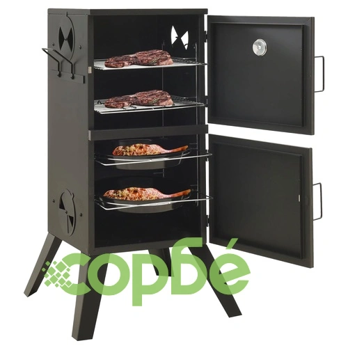 Опушвач с фурна 55x47,5x100,5 см, стомана ➤ топ цена ➤ sorbe.bg