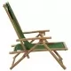 Наклоняем стол за релакс, зелен, бамбук и текстил