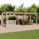313900 Gazebo with Curtains 6x3 m Taupe Steel (not for individual sales / blocked all in blockcades) 313900 Gazebo with Curtains 6x3 m Taupe Steel (not for individual sales / blocked all in blockcades)