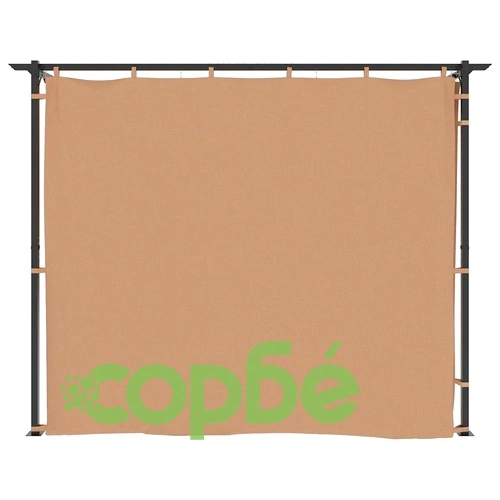 313900 Gazebo with Curtains 6x3 m Taupe Steel (not for individual sales / blocked all in blockcades) на топ цена от sorbe.bg 313900 Gazebo with Curtains 6x3 m Taupe Steel (not for individual sales / blocked all in blockcades) ➤ топ цена ➤ sorbe.bg