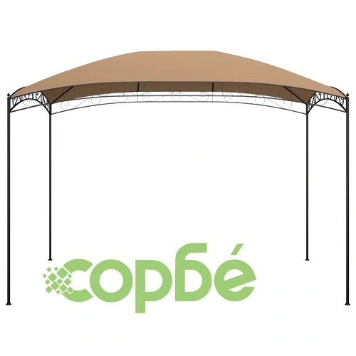 Шатра, 3x4x2,65 м, таупе, 180 г/м² ➤ топ цена ➤ sorbe.bg